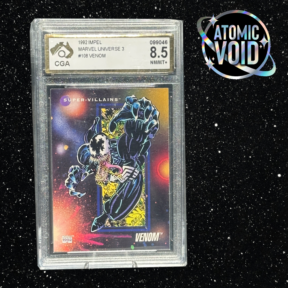 Venom Marvel Universe 3 1992 - #108 Graded CGA 8.5