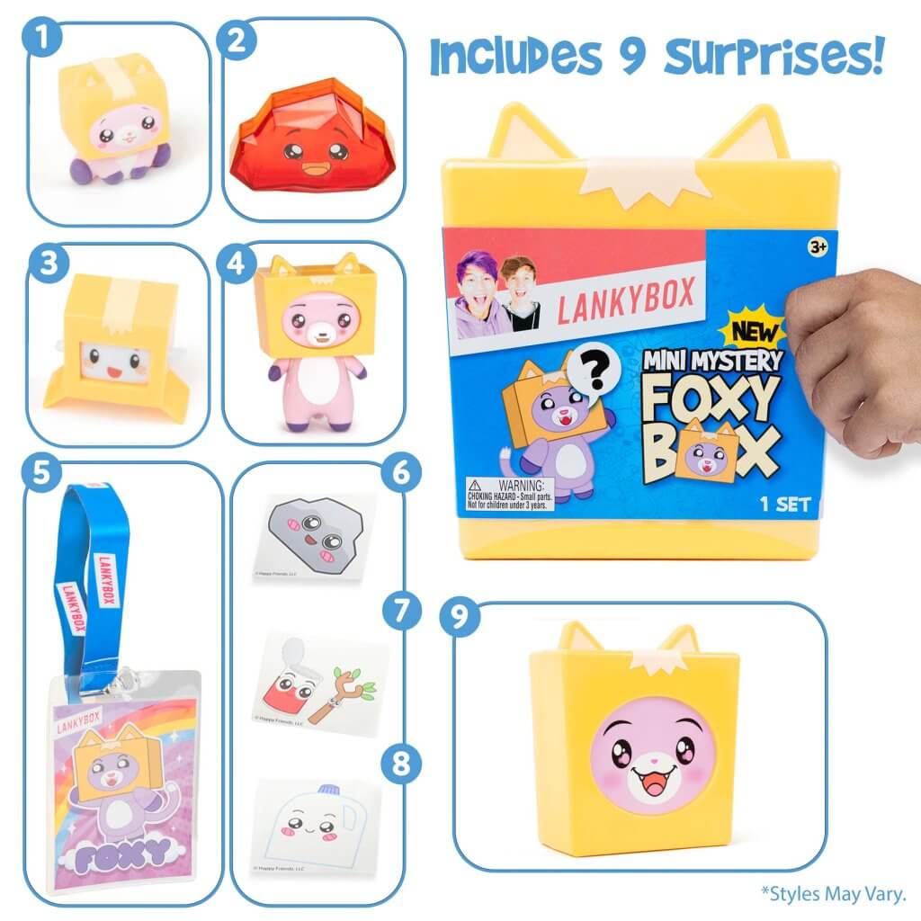 LANKYBOX Mini Mystery Foxy Box