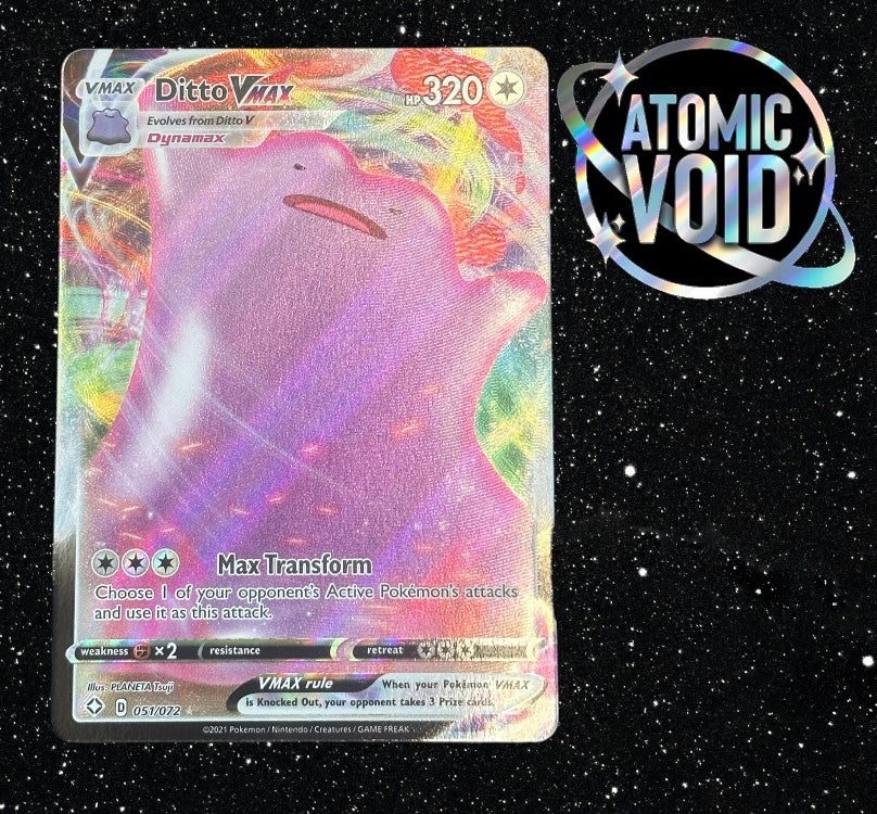 DITTO VMAX Shining Fates Holo 051/072