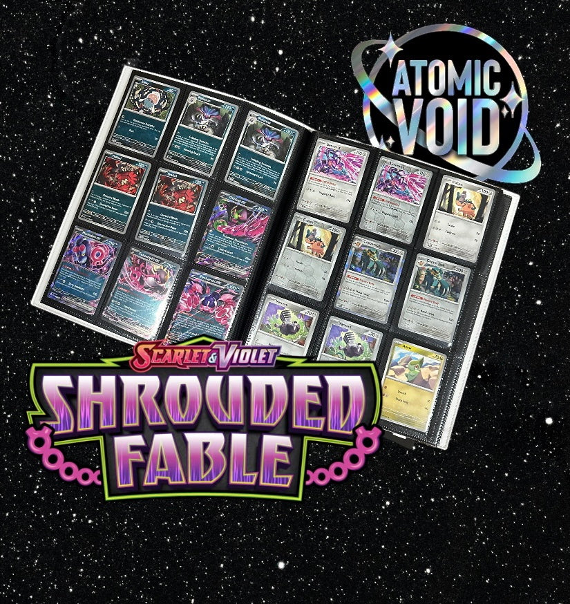 SHROUDED FABLE COMPLETE SET IN BINDER - All ex, holo & reverse holos!