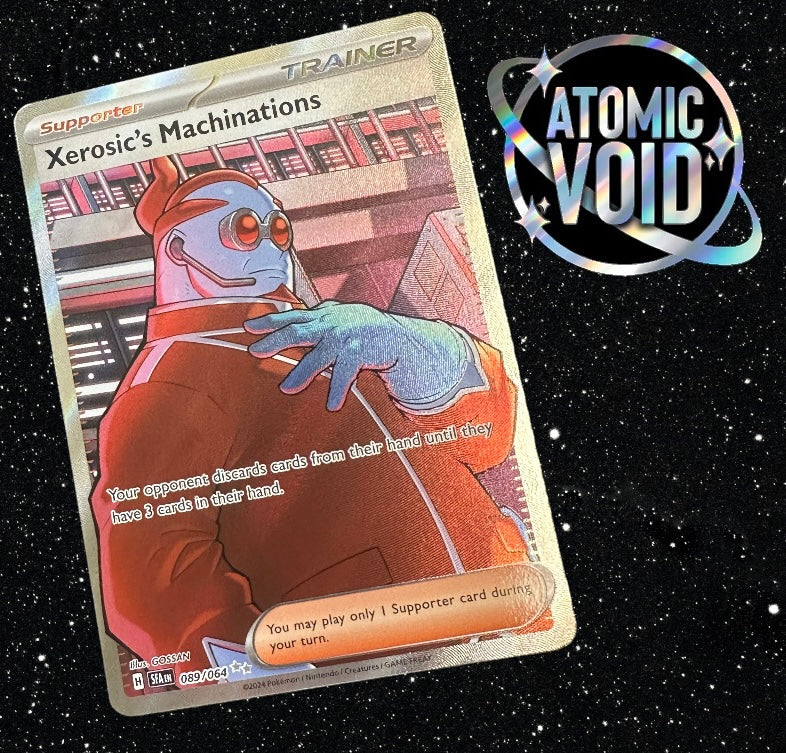 xerosic pokemon card XEROSIC's MACHINATIONS EX Secret Rare Shrouded Fable