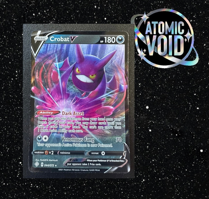 CROBAT V Shining Fates Holo 044/072