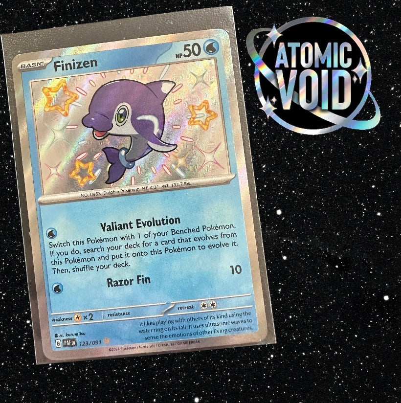 FINIZEN - Shiny Secret Rare - Paldean Fates 123/091