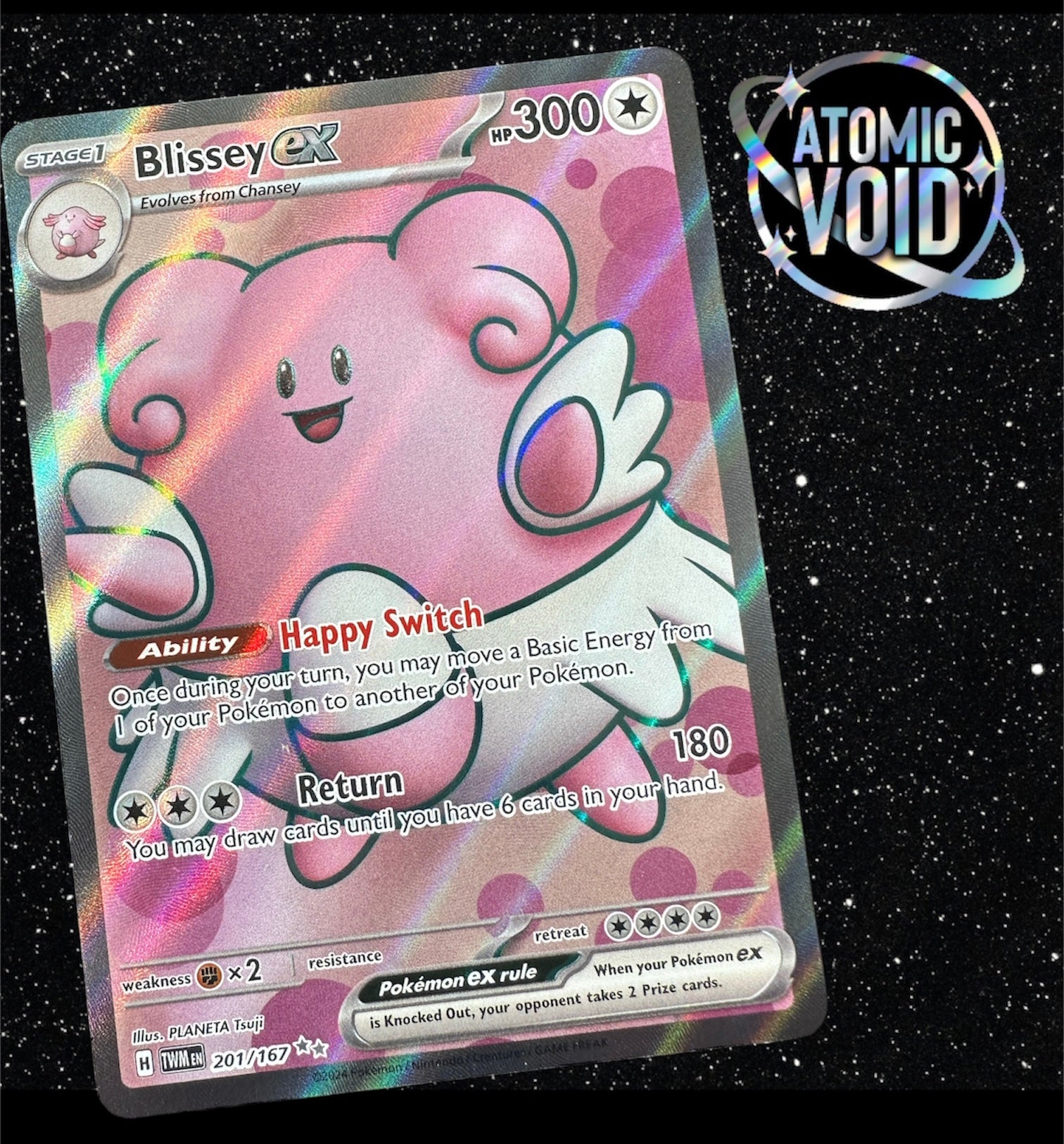 blissey ex pokemon card BLISSEY EX - Twilight Masquerade