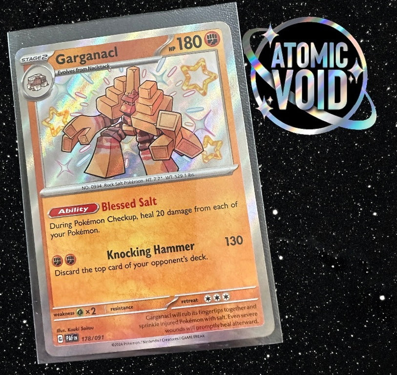 GARGANCAL - Shiny Secret Rare - Paldean Fates 178/091