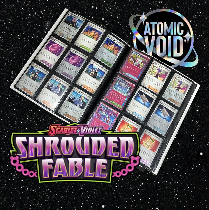 SHROUDED FABLE COMPLETE SET IN BINDER - All ex, holo & reverse holos!