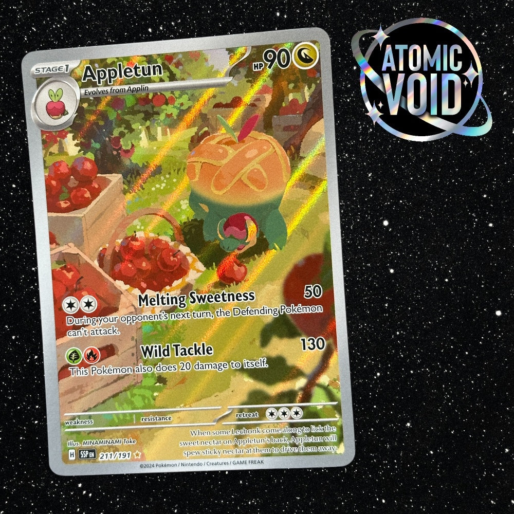 Appletun Full Art - Surging Sparks 211/191