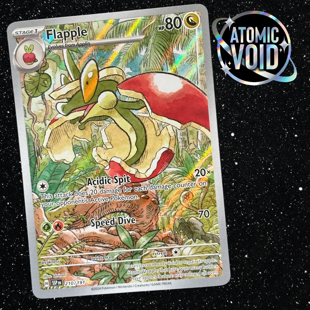 Flapple Full Art - Surging Sparks 210/191