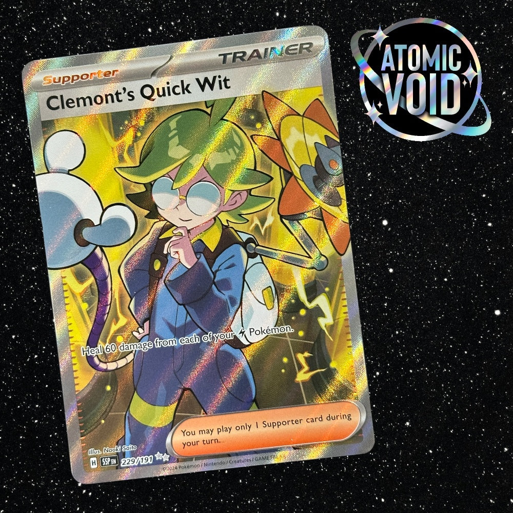 Clemont’s Quick Wit - Surging Sparks 229/191