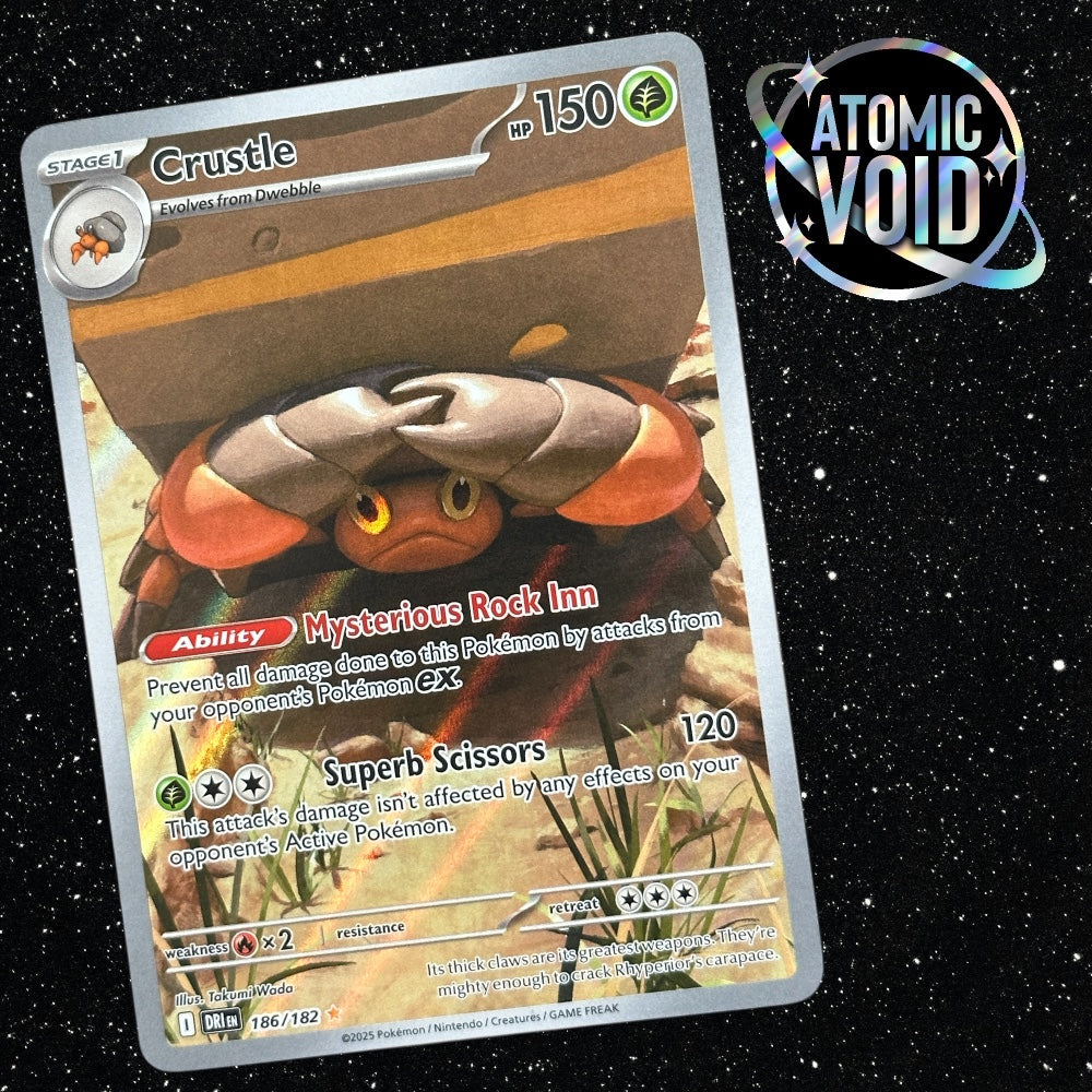 crustle pokemon card value Crustle 186/182