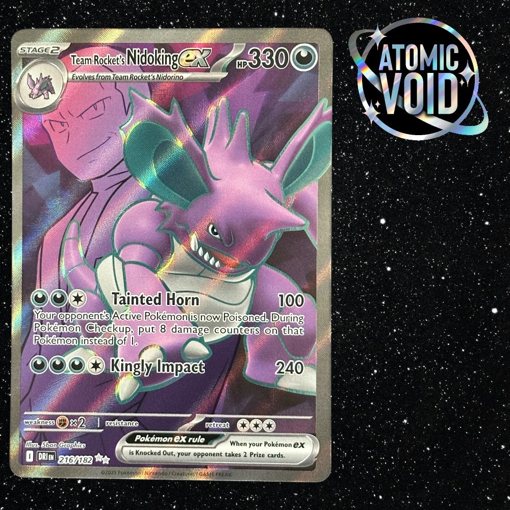 Team Rocket’s Nidoking 216/182 - Pokémon Destined Rivals