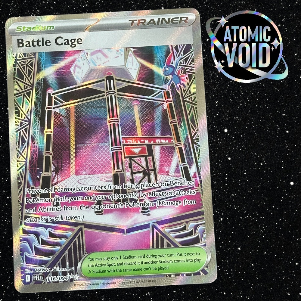 Battle Cage 116/094 - Ultra Rare - Phantasmal Flames