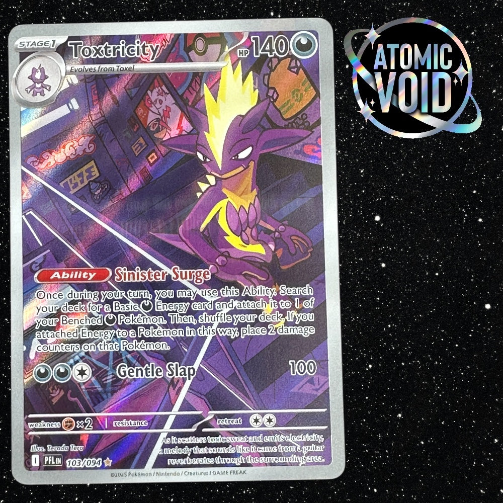 Toxtricity 103/094 - Illustration Rare - Phantasmal Flames