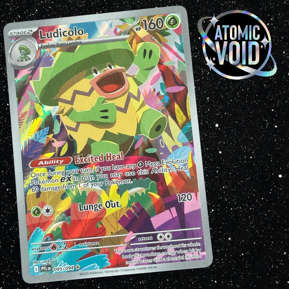 Ludicolo 095/094 - Illustration Rare - Phantasmal Flames