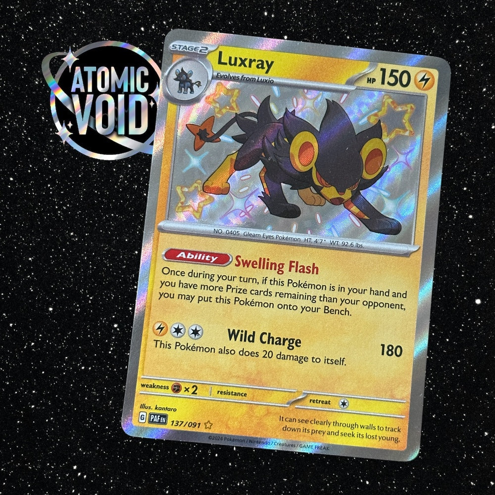 Luxray - Shiny Secret Rare - Paldean Fates 137/091