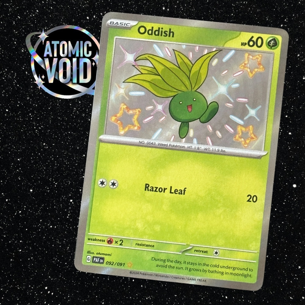 Oddish - Shiny Secret Rare - Paldean Fates 192/091