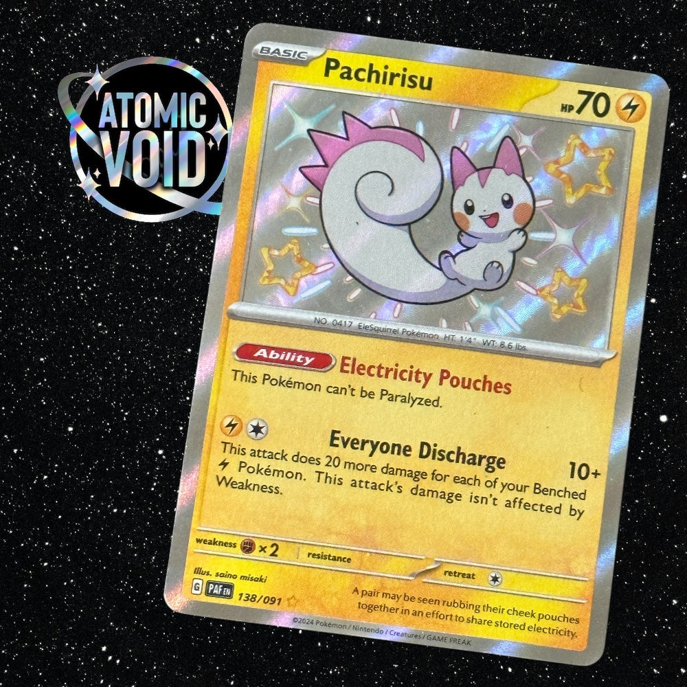 Pachirisu - Shiny Secret Rare - Paldean Fates 138/091
