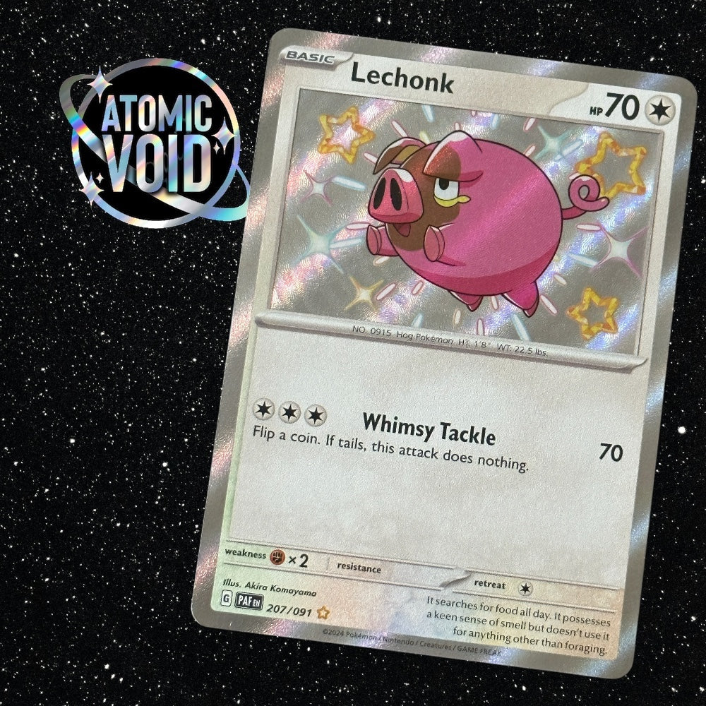 Le Chonk - Shiny Secret Rare - Paldean Fates 207/091