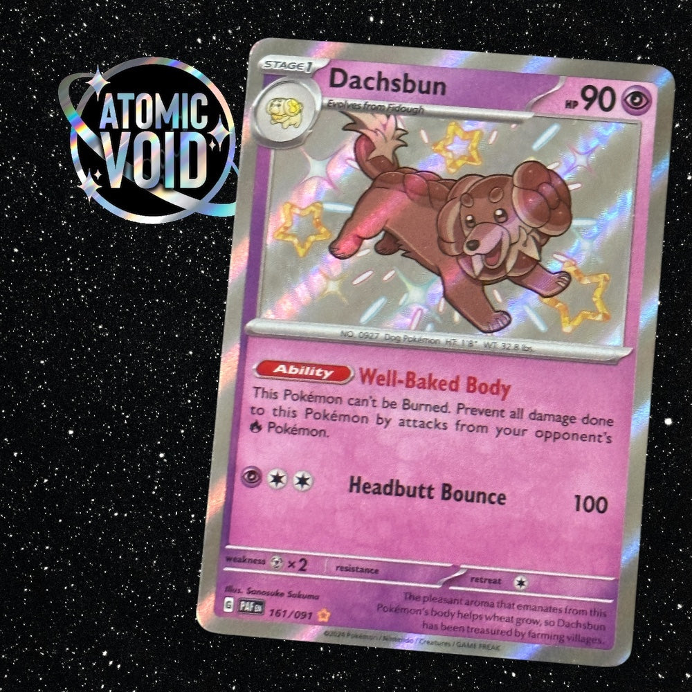 Dachsbun - Shiny Secret Rare - Paldean Fates 161/091