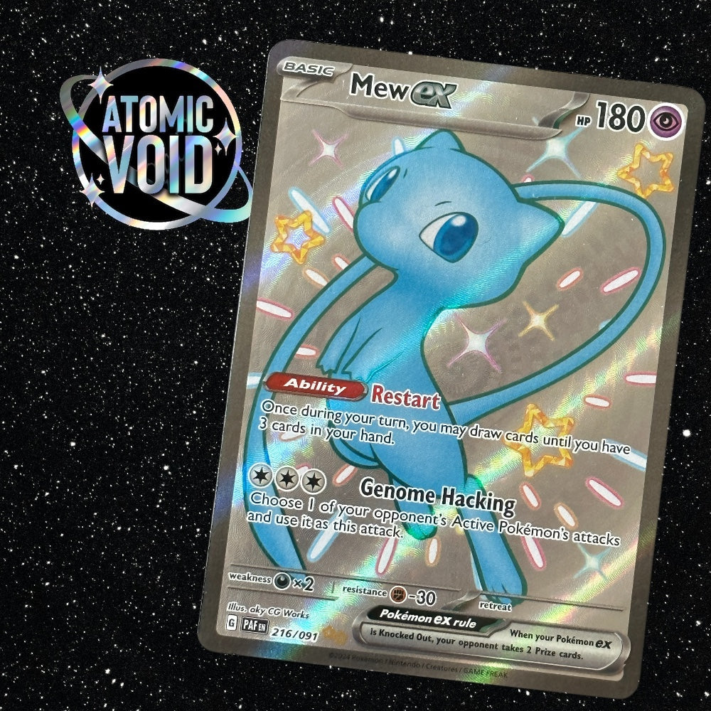 Mew Full Art - Paldean Fates 216/091