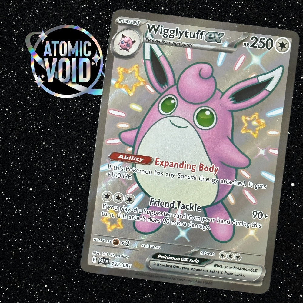 Wigglytuff ex Full Art - Paldean Fates 222/091