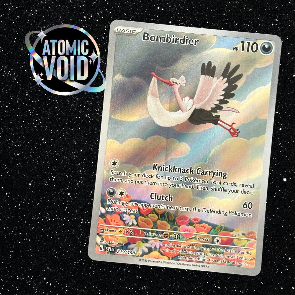 Bombirdier - Scarlet & Violet - 219/198 Atomic Void Bombirdier - Scarlet & Violet - 219/198 Atomic Void