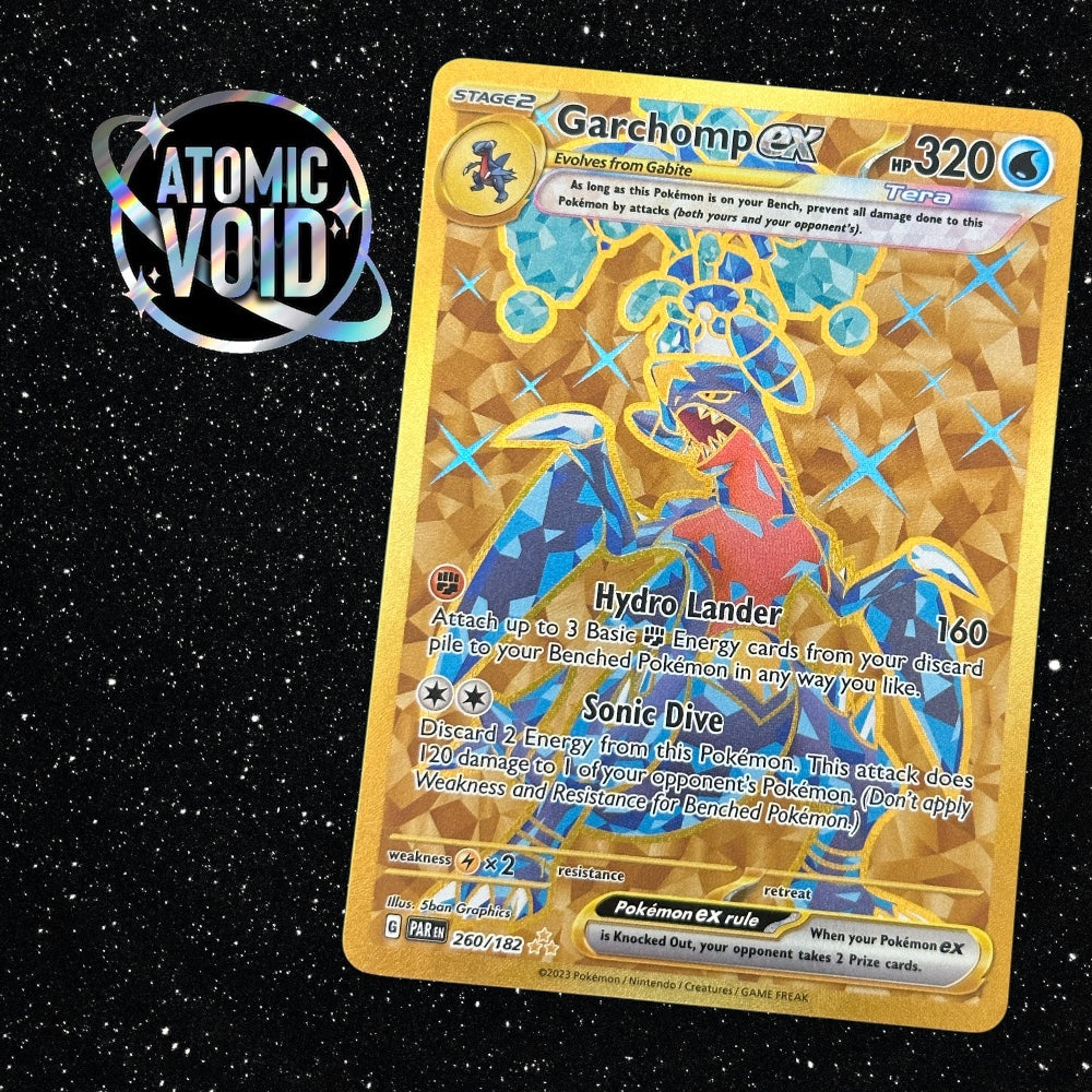 Garchomp - Paradox Rift - Gold Hyper Rare 260/182