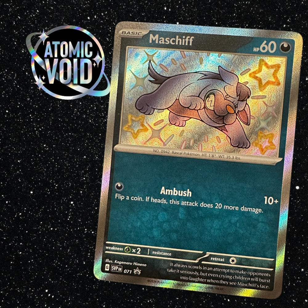 Maschiff - SVP071 - Promo Card Shiny Rare