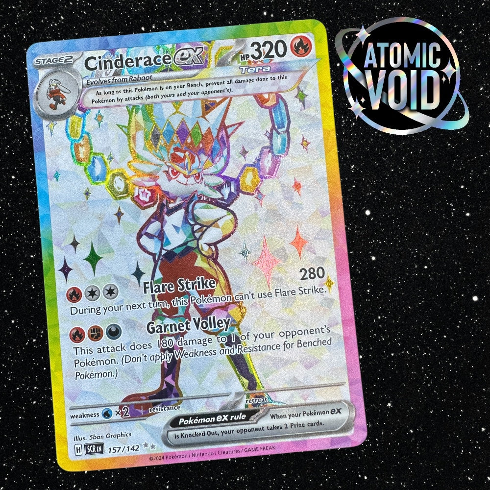 Cinderace ex 157/142 - Stellar Crown