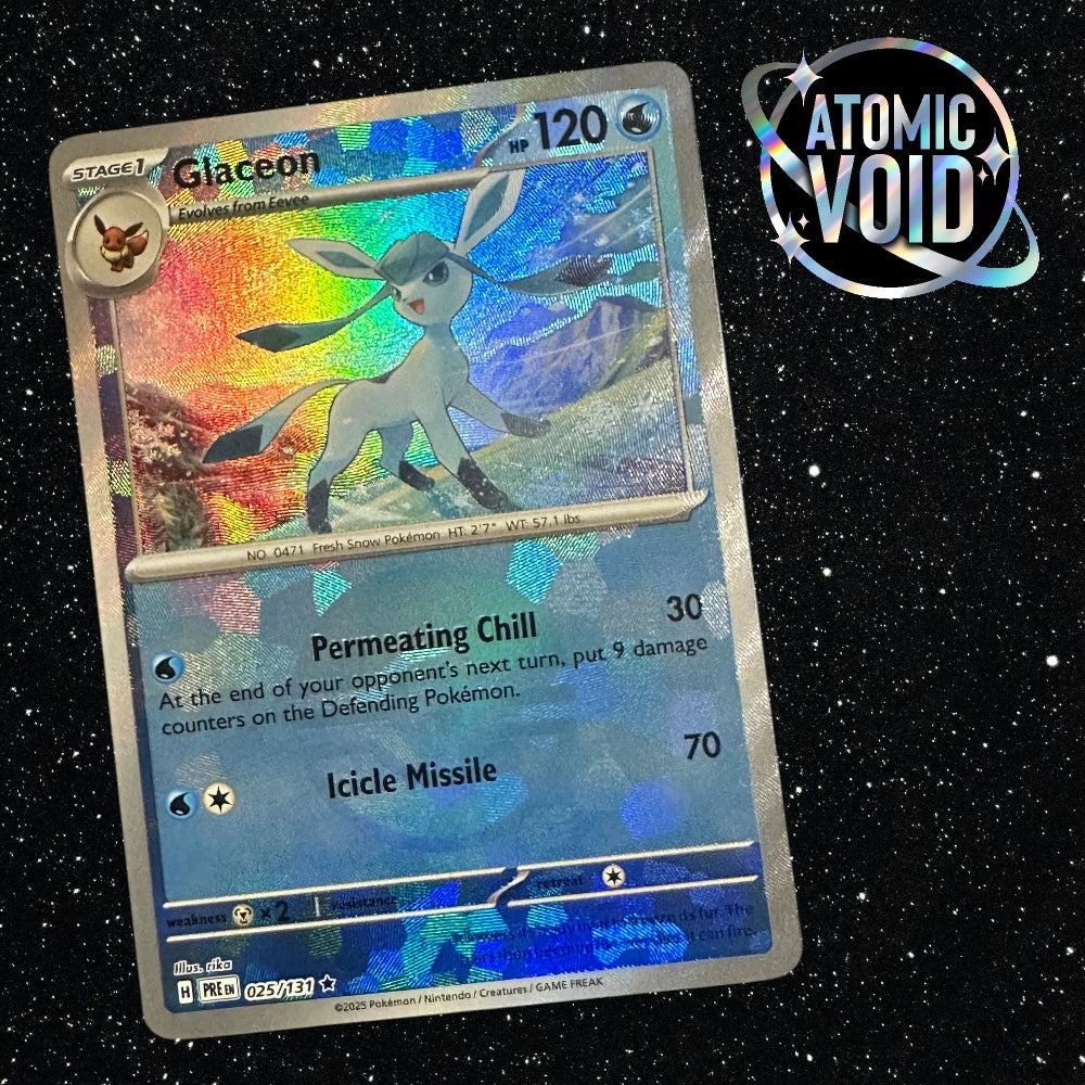 Glaceon Pokeball 025/131 - Prismatic Evolutions