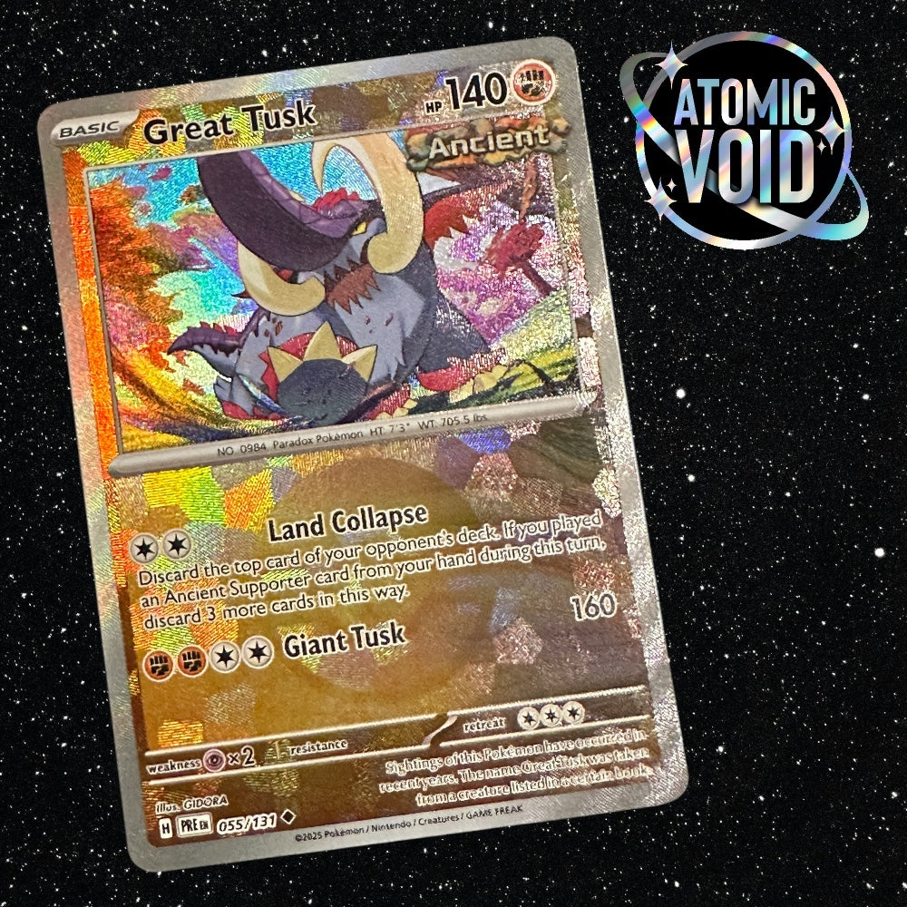 Great Tusk Pokeball 055/131 - Prismatic Evolutions