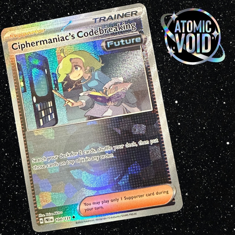 Ciphermaniac’s Codebreaking Pokeball 104/131 - Prismatic Evolutions