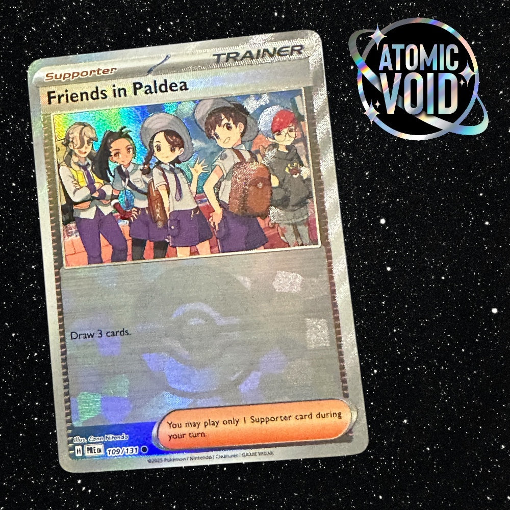 friends in paldea pokemon card Friends of Paldea Pokeball 109/131