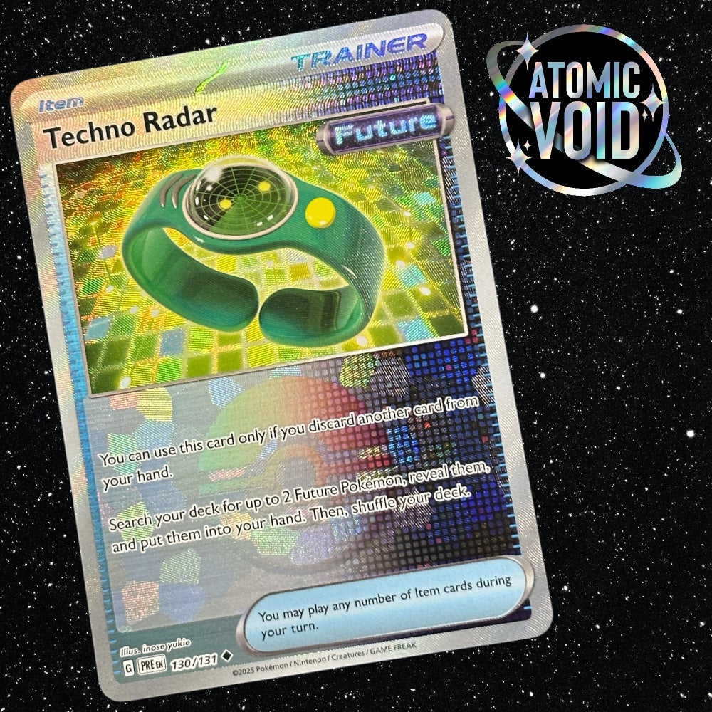 Techno Radar Pokeball 130/131 - Prismatic Evolutions