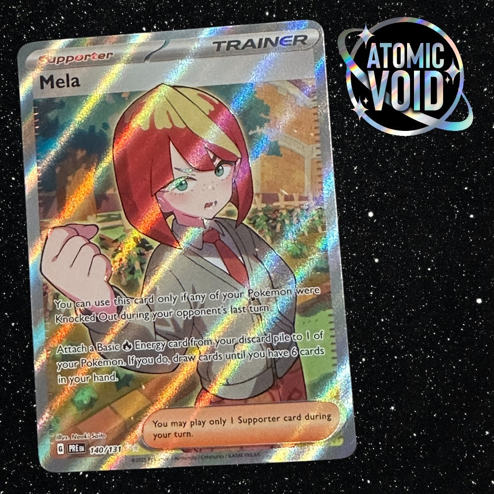 Mela Full Art Trainer 140/131 - Prismatic Evolutions