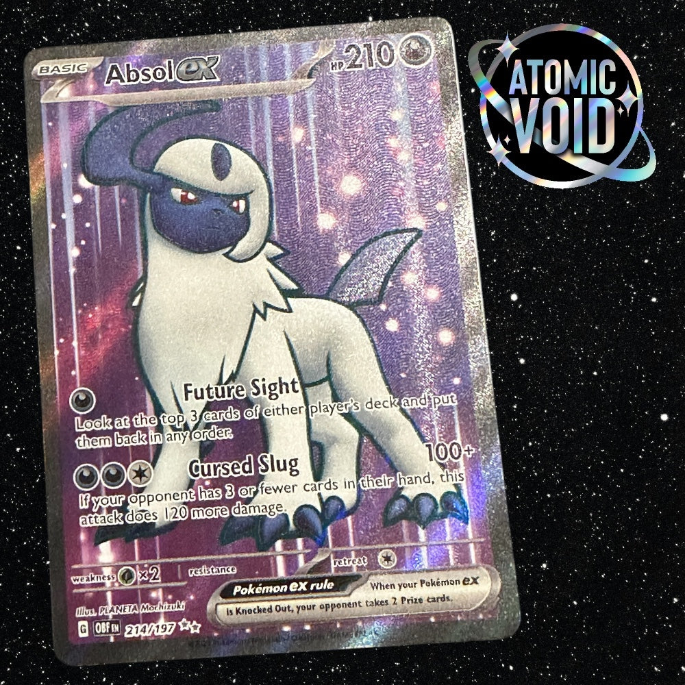 Absol Full Art 214/197 - Obsidian Flames