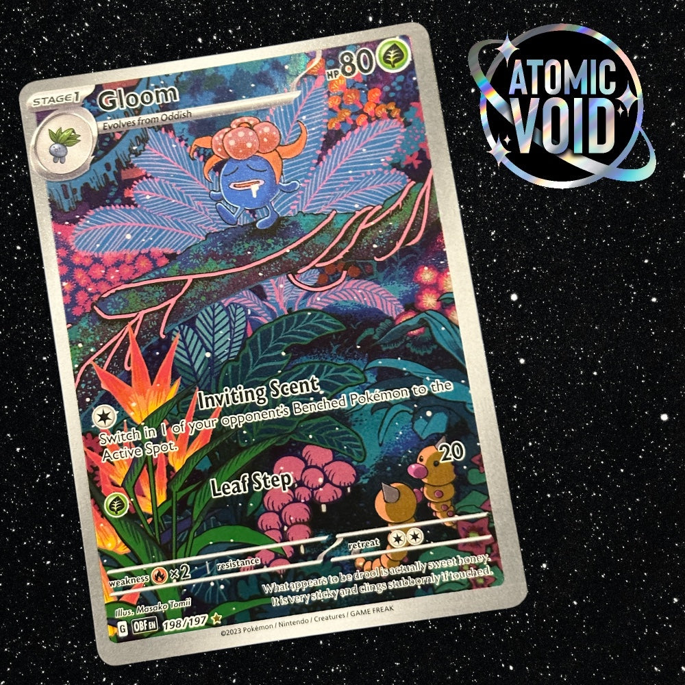 Gloom Full Art 198/197 - Obsidian Flames Atomic Void Gloom Full Art 198/197 - Obsidian Flames Atomic Void