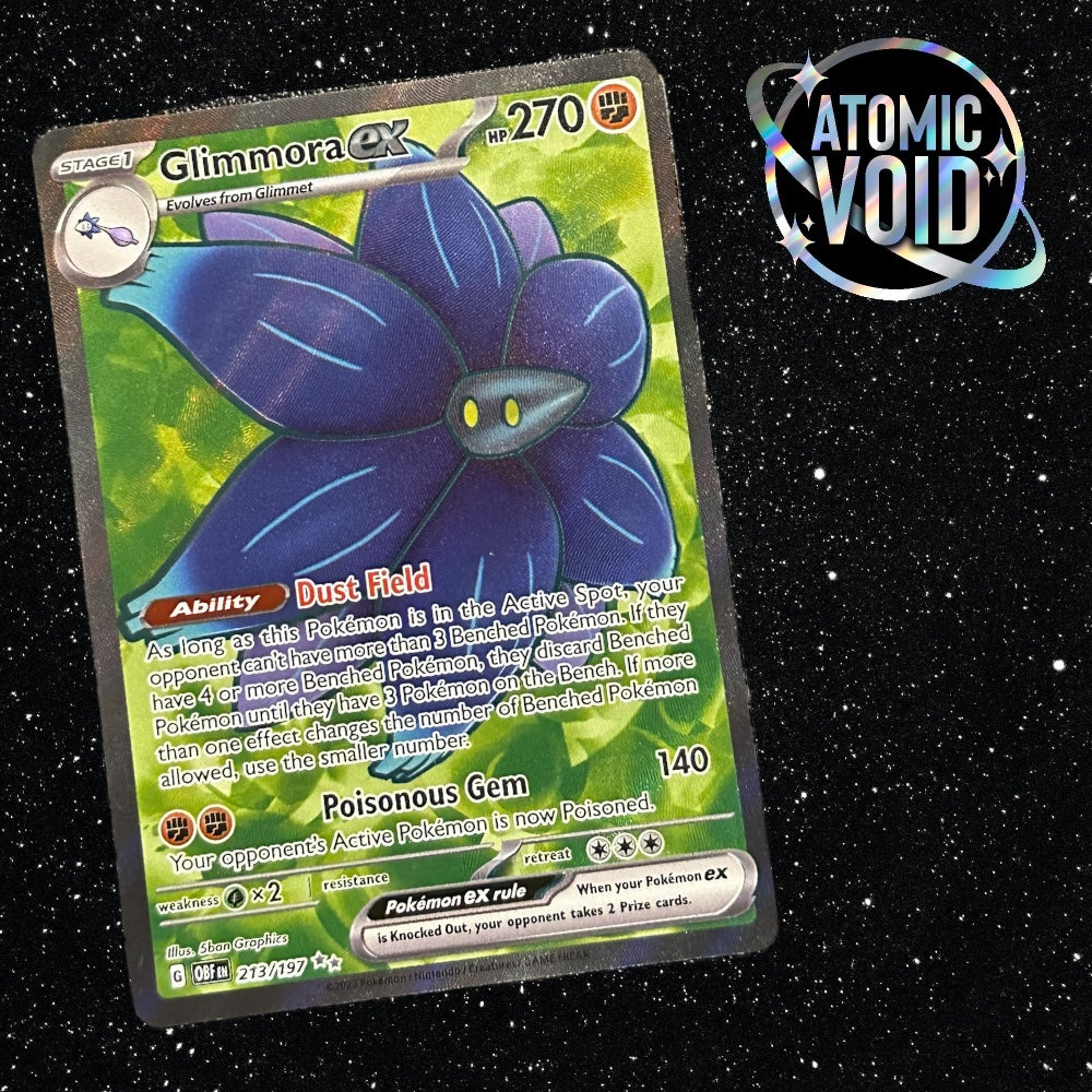 Glimmora Full Art 213/197 - Obsidian Flames