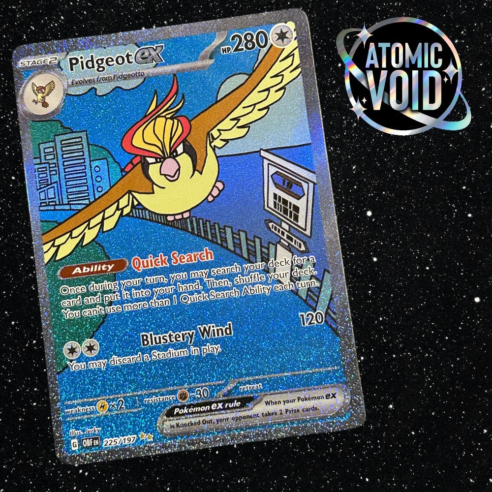 Pidgeot Full Art 225/197 - Obsidian Flames