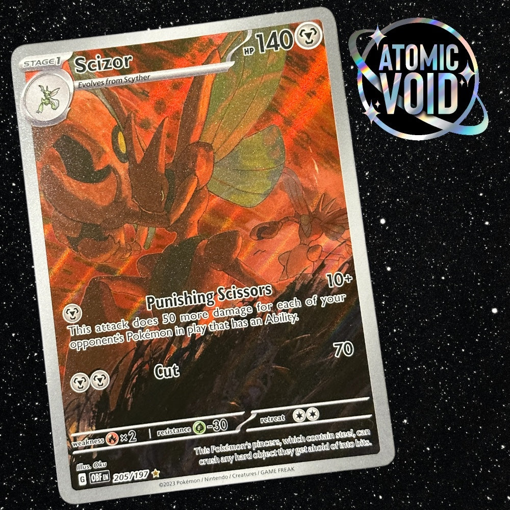 Scizor Full Art 205/197 - Obsidian Flames