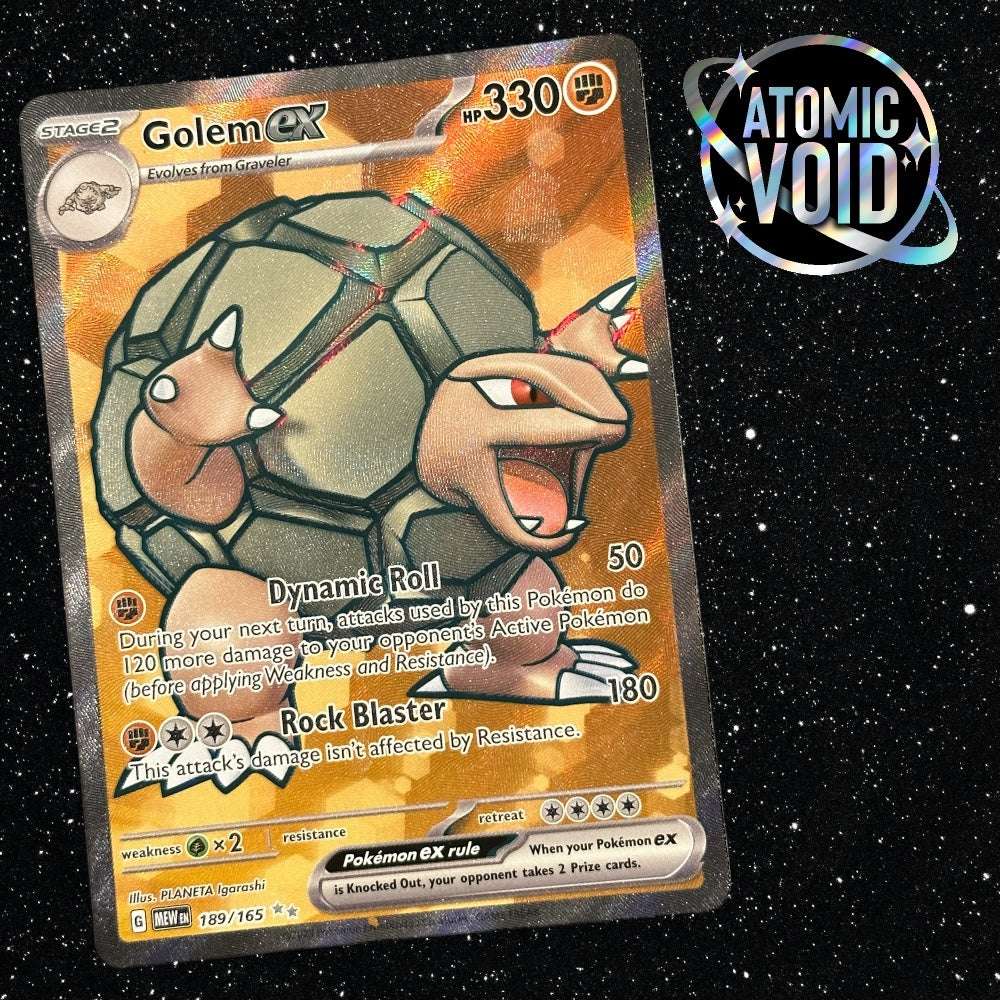 Golem Full Art 189/197 - Pokémon 151