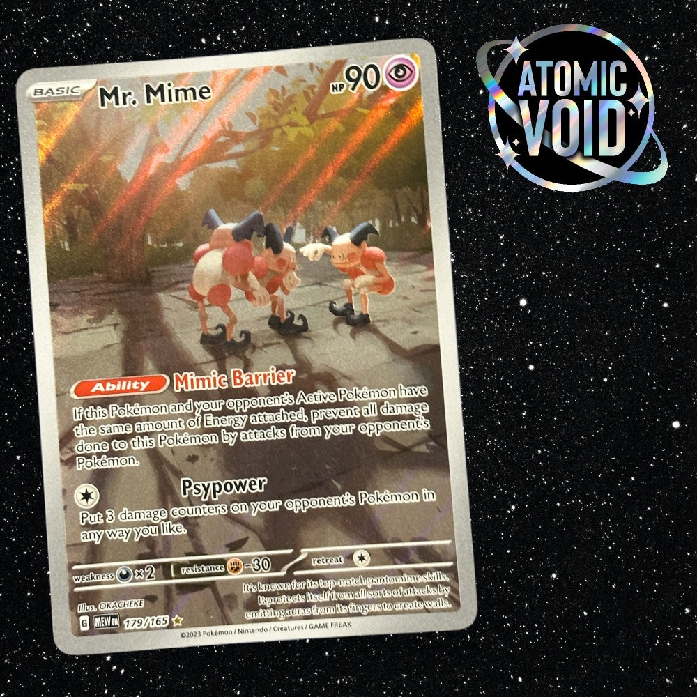 Mr Mime Full Art 179/197 - Pokémon 151