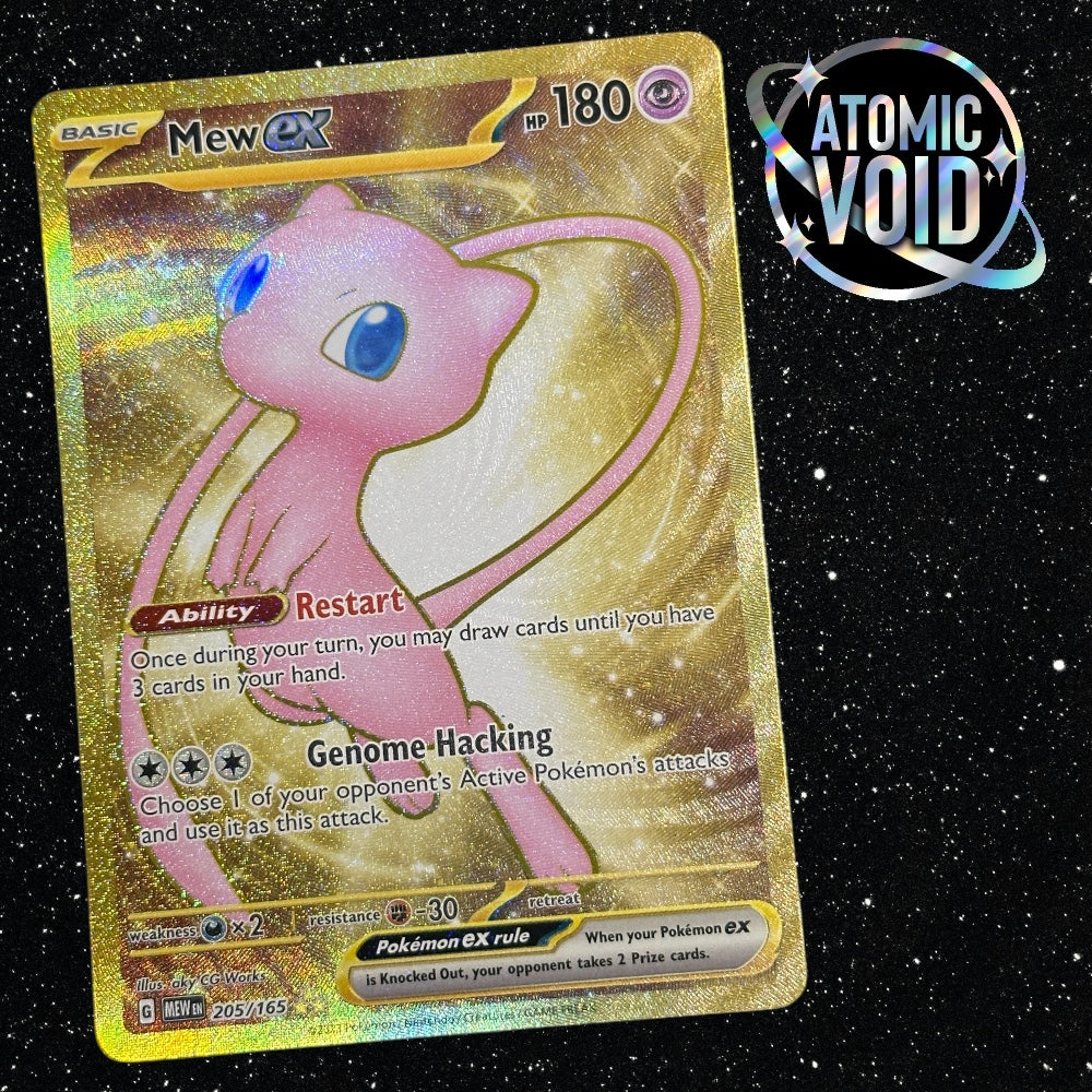 Mew ex Gold Hyper Rare 205/197 - Pokémon 151