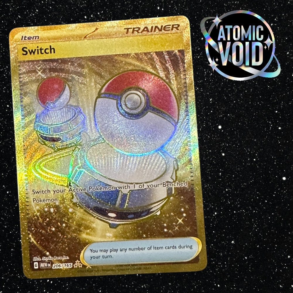 Switch Gold Hyper Rare 206/197 - Pokémon 151