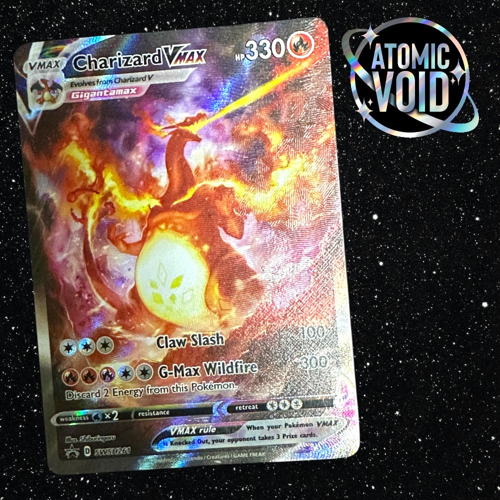 Charizard VMAX UPC Black Star Promo SWSH261 – Atomic Void