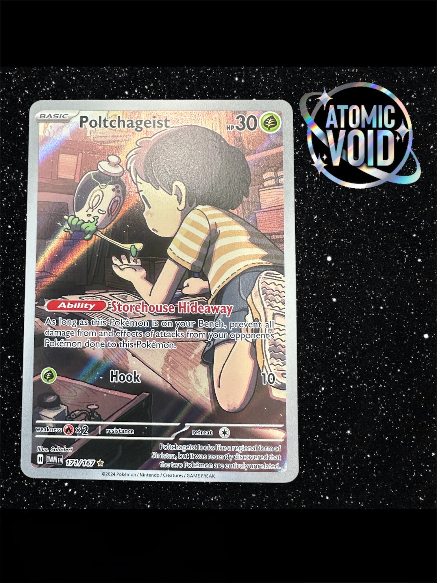 POLTCHAGEIST - Twilight Masquerade - Full Art 171/167 Atomic Void POLTCHAGEIST - Twilight Masquerade - Full Art 171/167 Atomic Void