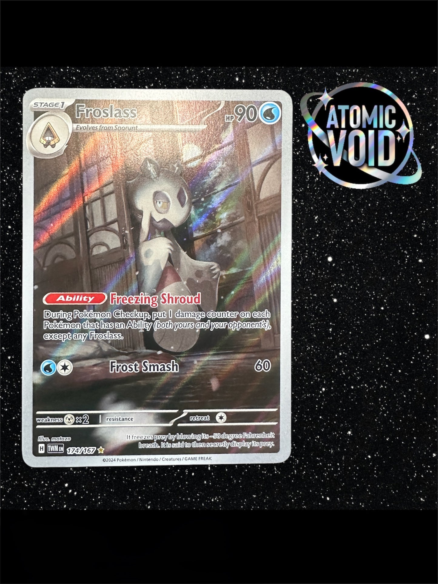 FROSLASS - Twilight Masquerade - Full Art 174/167