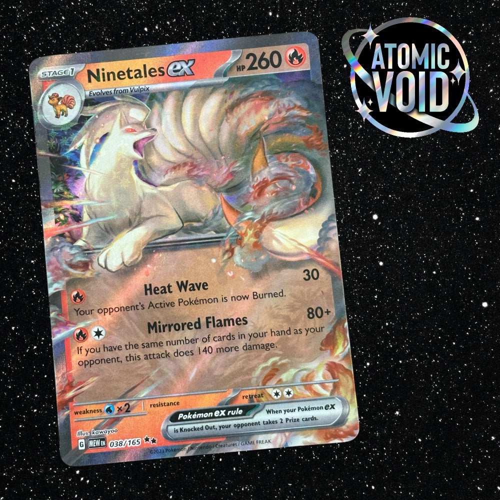 Ninetales ex 038/165 - Pokémon 151