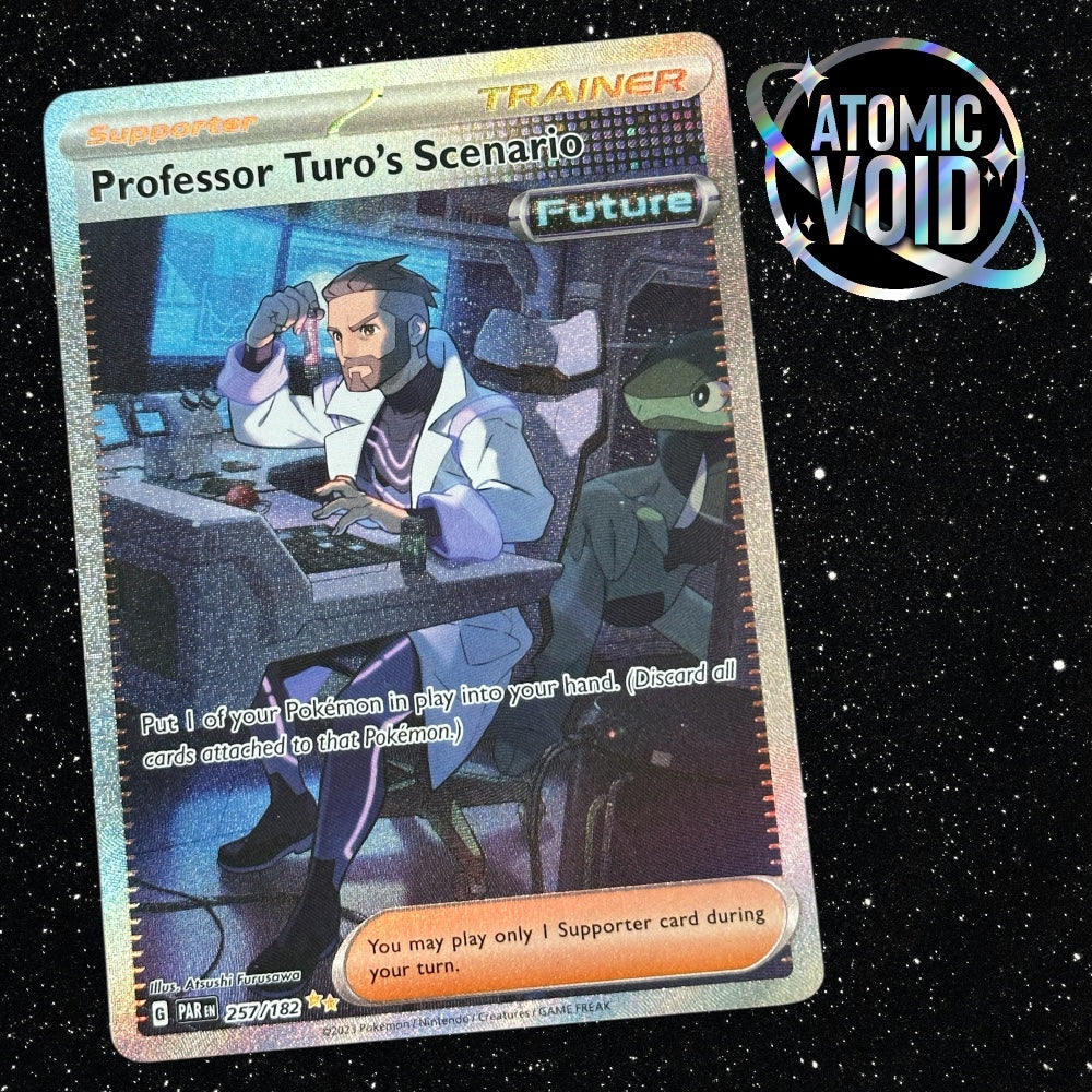 Professor Turo’s Scenario 257/182 Full Art - Paradox Rift