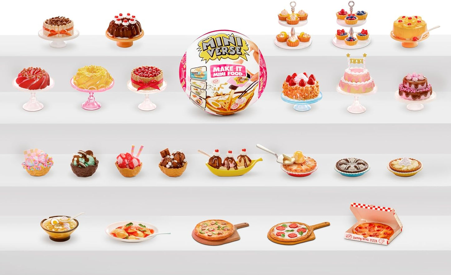 Miniverse Make It Mini Diner Series 2 - 3 PACK